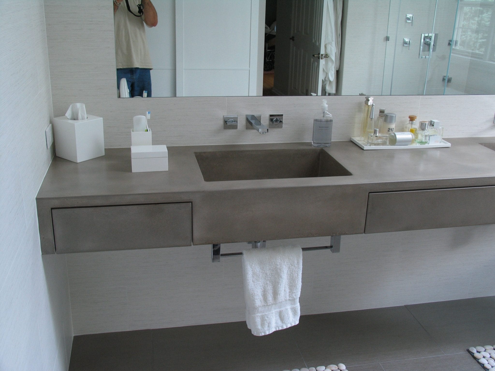 concrete bathroom sink made in china