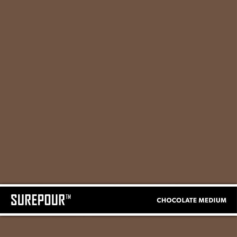 Medium Chocolate Brown New Concrete Ready-Mix Truck Color SKU: 35103008-07 UPC: 842467100691 (Requires 1 Bag / 1 Yard)
