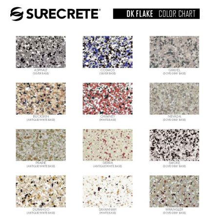 Surecrete Product Catalog Data Sheets Color Charts